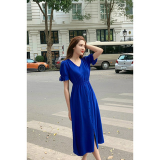 Đầm dáng dài xuất khẩu .