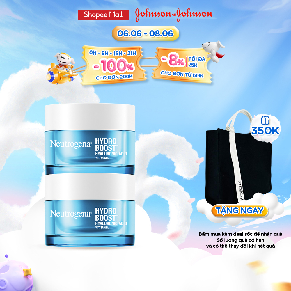 Combo 2 Kem dưỡng ẩm cấp nước Neutrogena Hydro Boost Water Gel 50gx2 - 540023582