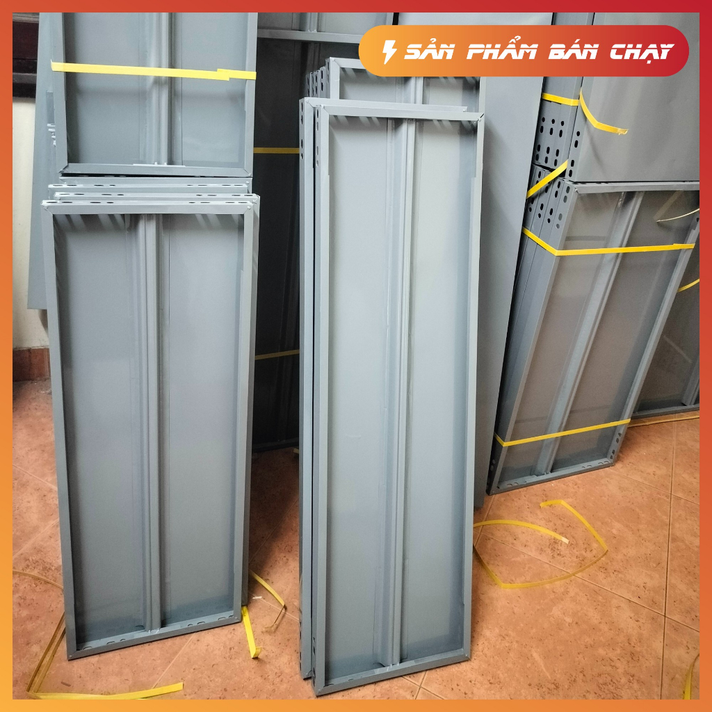 Ngọc Tín - Mâm sàn lắp kệ sắt v lỗ đa năng Rộng 0.3m x Dài 0.6m- 0.8m-1m-1.2m-1.5m sàn dày có tăng cứng