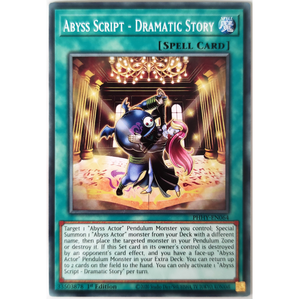 [Thẻ Yugioh] Abyss Script - Dramatic Story |EN| Common