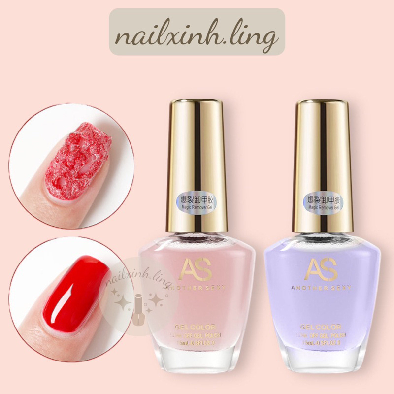 Sơn Phá Gel AS Loại Cao Cấp , Nước Phá Gel