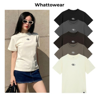 Áo thun, áo phông baby tee logo w uinsex