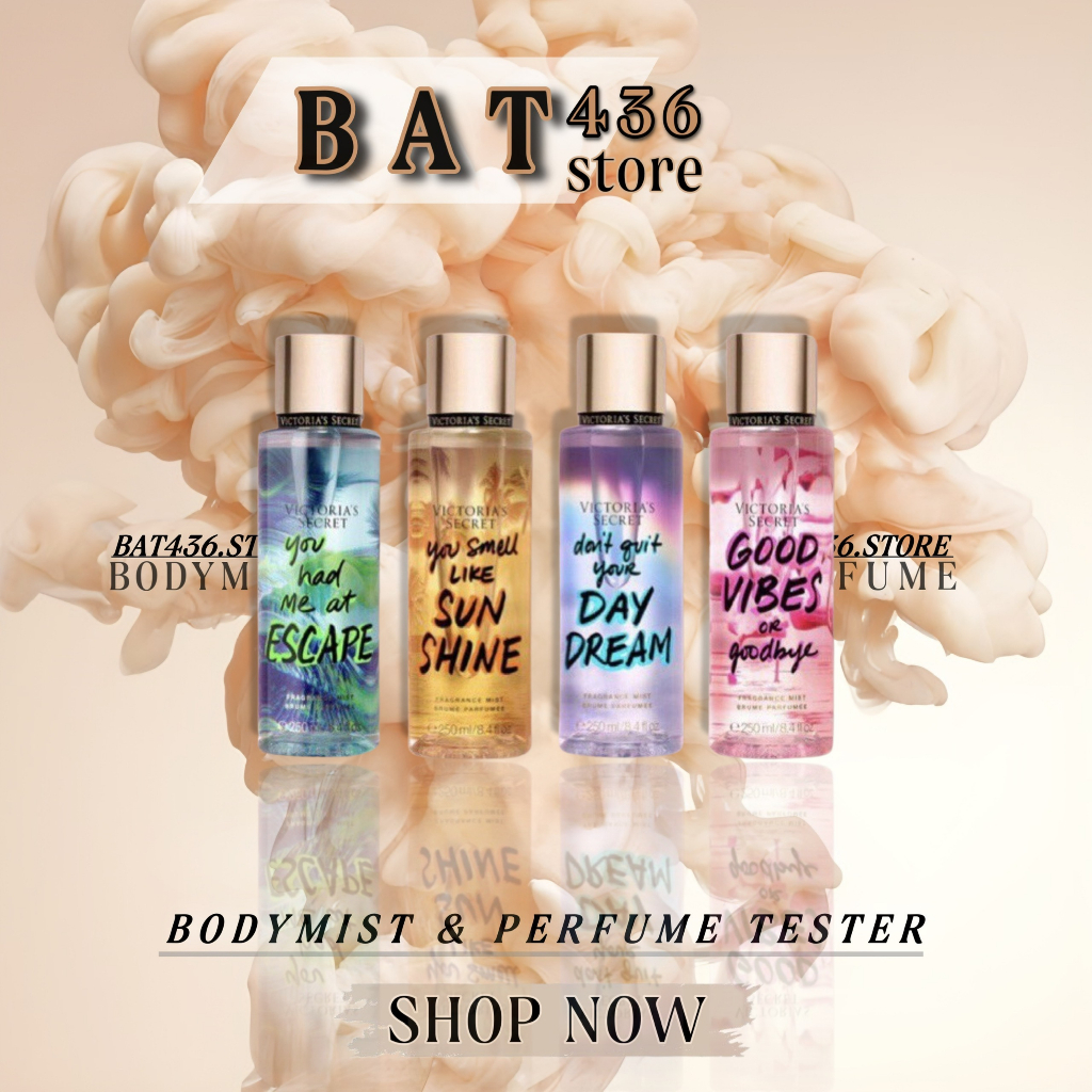 ⚜𝐁𝐀𝐓⚜  Xịt Dưỡng Thể Body Mist 𝗩𝗜𝗖𝗧𝗢𝗥𝗜𝗔'𝗦 𝗦𝗘𝗖𝗥𝗘𝗧 "LET'S GET AWAY