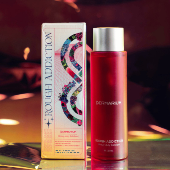 Dung dịch tẩy da chết bề mặt Dermarium Rough Addiction Glycolic &amp; Lactic 150ml - Cila House
