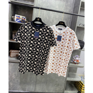 Áo phông lv nam nữ hoạ tiết lv - áo lv nam nữ in logo hình cực chất, full box cho anh em làm quà tặng