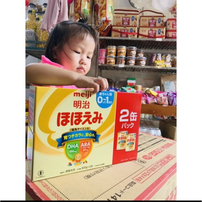 Sữa Meiji số 0 cho bé hàng nội địa nhật- Hạn 4/2024
