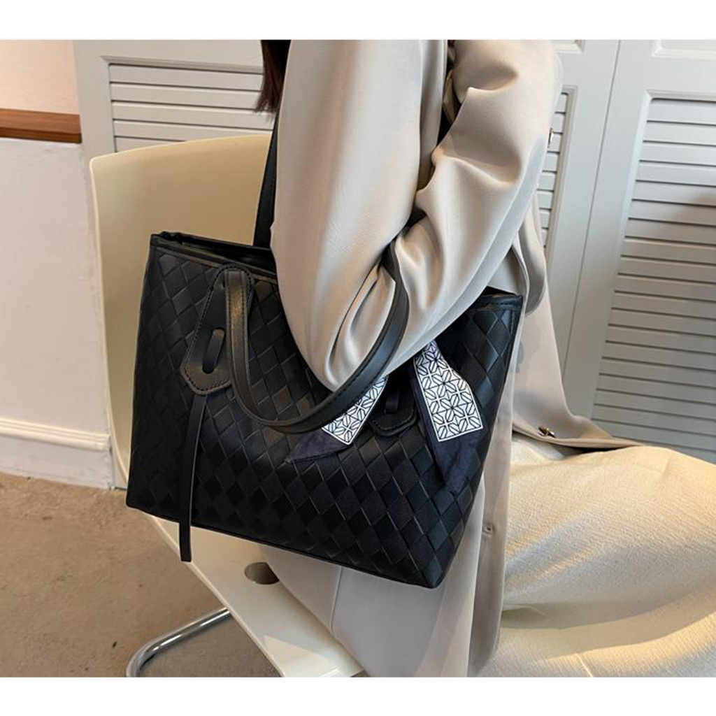 Túi xách công sở nữ túi tote da thời trang in tặng kèm khăn lụa size to Bachhoaonline68 753 | BigBuy360 - bigbuy360.vn