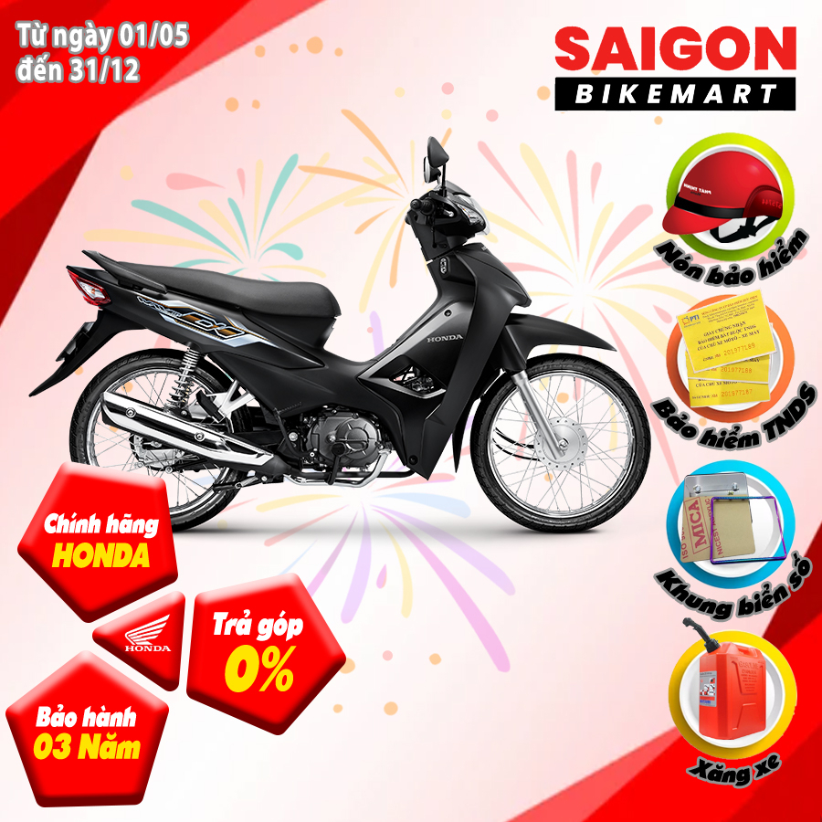 Xe máy Honda Wave Alpha 110cc 2023 Phiên bản Đặc Biệt