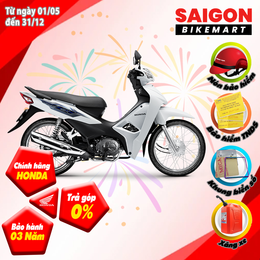 Xe máy Honda Wave Alpha 110cc 2023 Phiên bản Tiêu Chuẩn