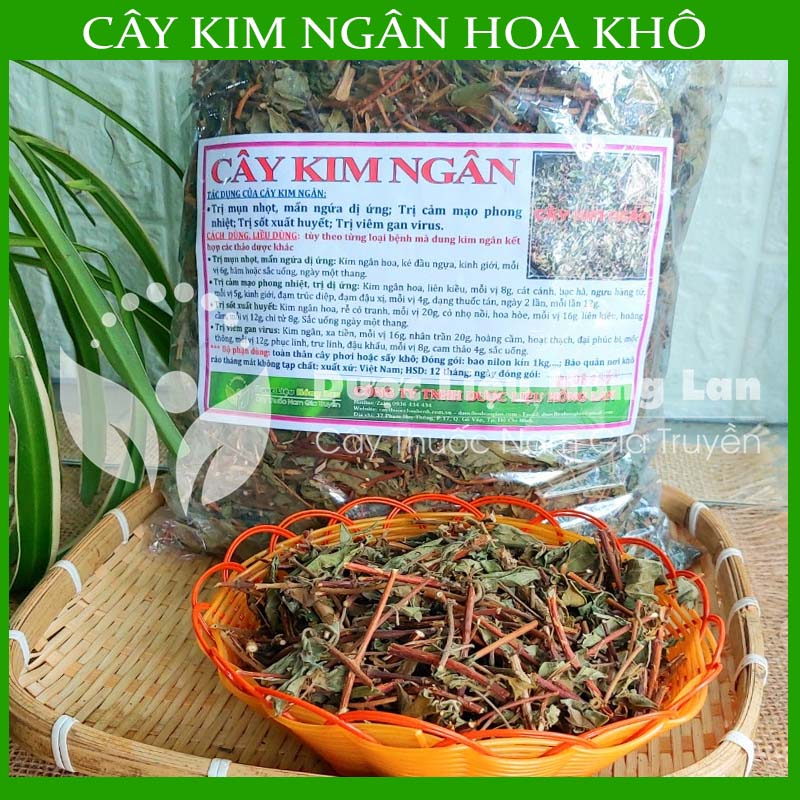 Dây Kim Ngân Hoa khô - Hàng chính hãng loại 1