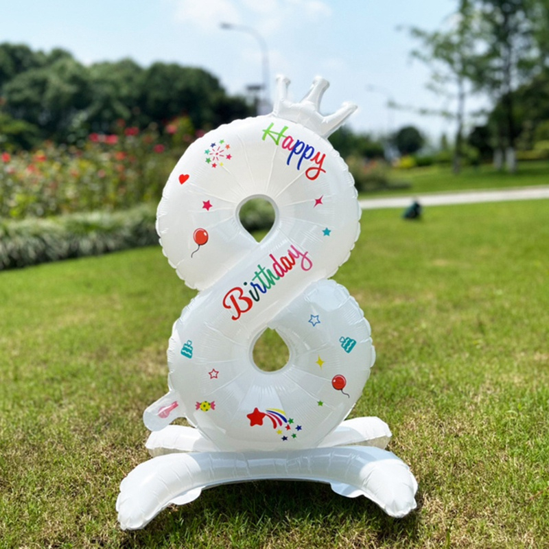 Sticker Trang Trí Sinh Nhật Siêu Xinh Dành Cho Bé Phong Cách Hàn Quốc
