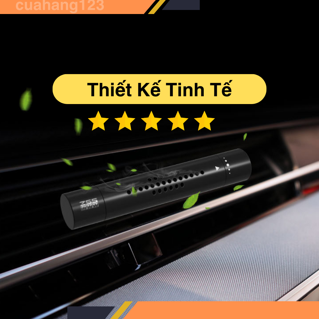 Nước Hoa Ô Tô Cao Cấp Kẹp Cửa Gió Máy Lạnh có lõi hương tinh dầu thay thế 💚 FREESHIP