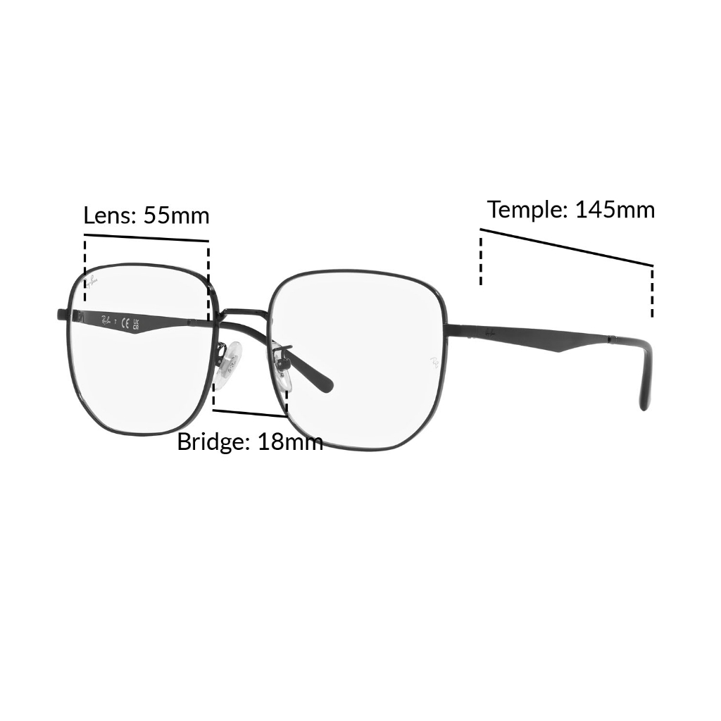 Mắt kính RAY-BAN VISTA - RX6503D 2509 Size 55