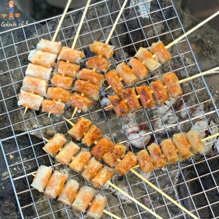 Xiên chả ram nướng Bình Định| Xiên que/Lụi nướng