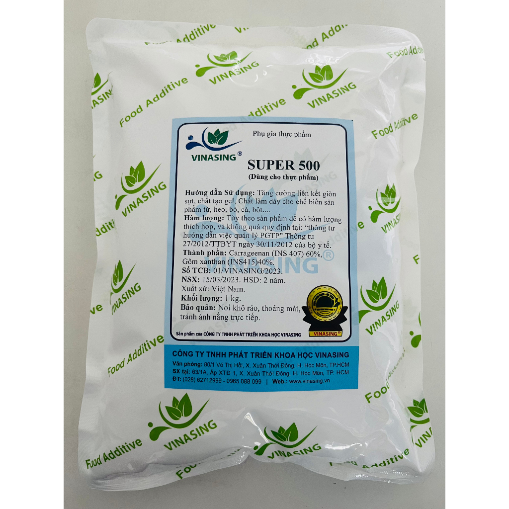 Phụ Gia Giòn Sật Sựt Cao Cấp Super-500