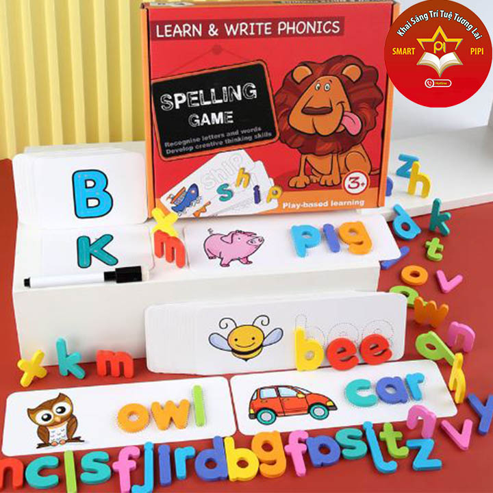 Spelling game trò chơi đánh vần ghép từ vựng tiếng Anh