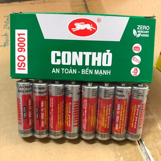Pin con thỏ size AA & AAA