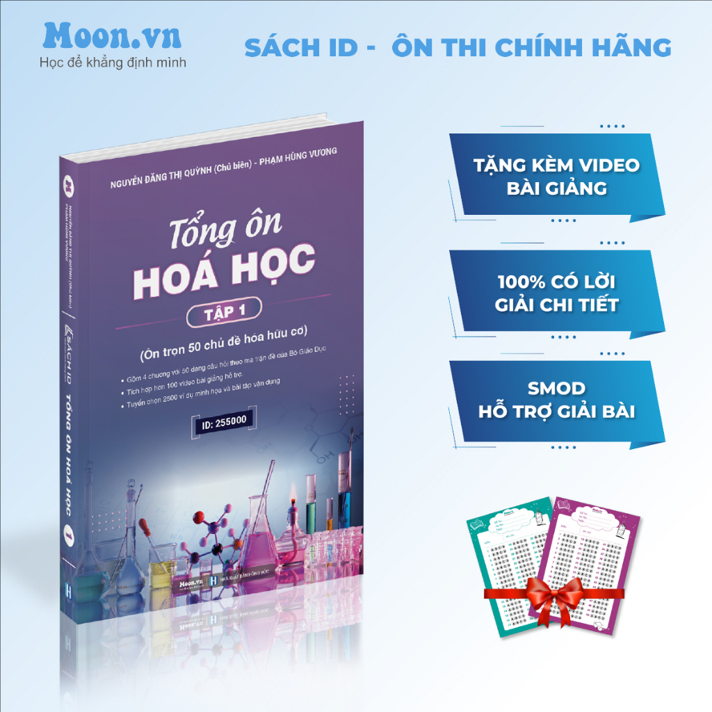 Sách ID môn Hóa Tổng ôn hóa học tập 1 lớp 12 bản mới nhất 2023