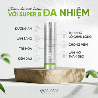 Serum hồi phục chuyên sâu Asap B Complex giảm mụn căng bóng da