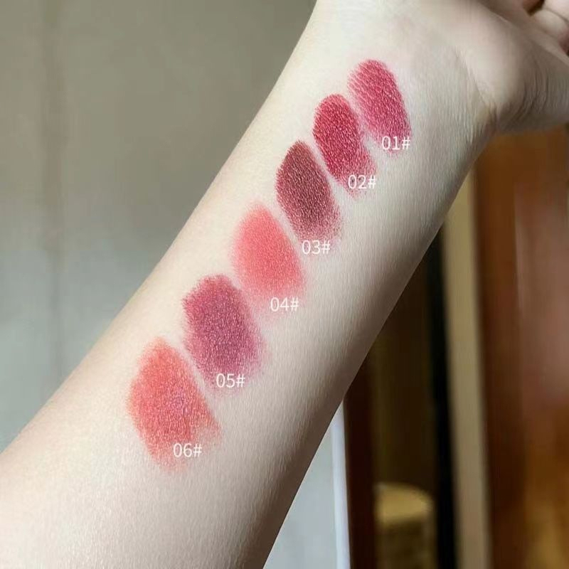 💄HERORANGE Thỏi Son Lì Chống Thấm Nước Thương Hiệu 6 màu