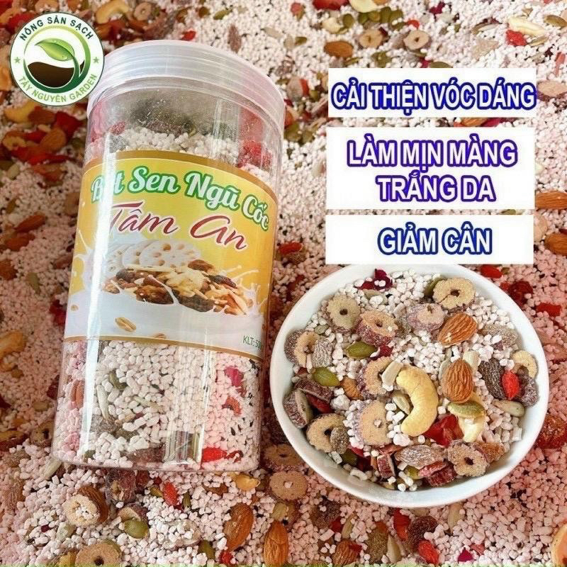 Bột Sen Ngũ Cốc TÂM AN 500GR