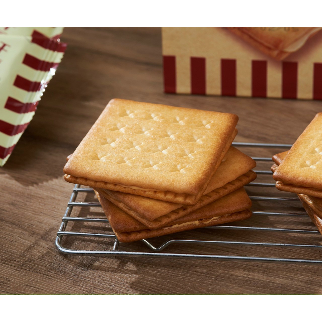 BÁNH QUY SANDWICH VỊ PHÔ MAI ĐÀI LOAN PAMIRITER 218g - BÁNH MÌ KẸP PHÔ MAI PAMIRITER