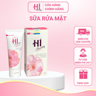 Sữa rửa mặt HiBeauty làm sạch dưỡng da mềm mịn giúp ngừa mụn, thoáng lỗ chân lông (50g)