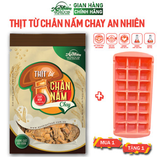 Hàng công ty, thịt từ chân nấm chay an nhiên 300g, thực phẩm chay dinh dưỡng, thuần chay mua 1 tặng 1 khay đá 21 viên