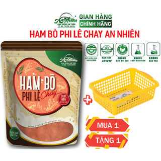 Chỉ giao tphcm, ham bò phi lê chay an nhiên mua 1 tặng 1 rổ nhưa chữ nhật 1t7