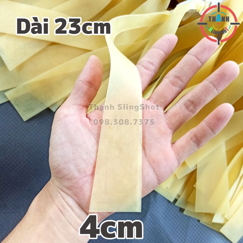 Dây thun 1.2 mm Latex chơi Vip 10 khổ to 40-20-230