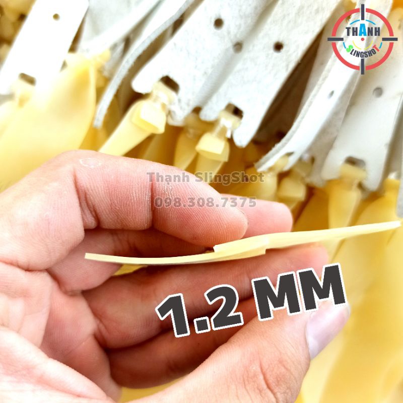 Dây thun 1.2 mm Latex chơi Vip 10 khổ to 40-20-230