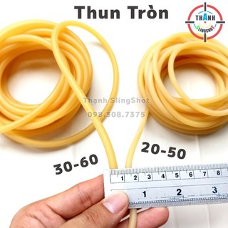 Thun tròn 3060 và 2050 giá rẻ cắt theo mét [ Thun Tròn Loại 3 ]
