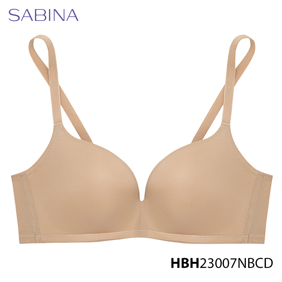 Áo Lót Không Gọng Mút Dày Vừa Nâng Ngực Màu Trơn Habpy Lady By Sabina HBH23007NB (Tương tự HBXLP0005)