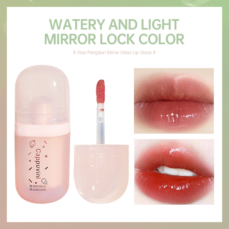 💄Son Bóng CAPPUVINI 3D Chống Dính Không Dễ Phai Màu Lâu Trôi