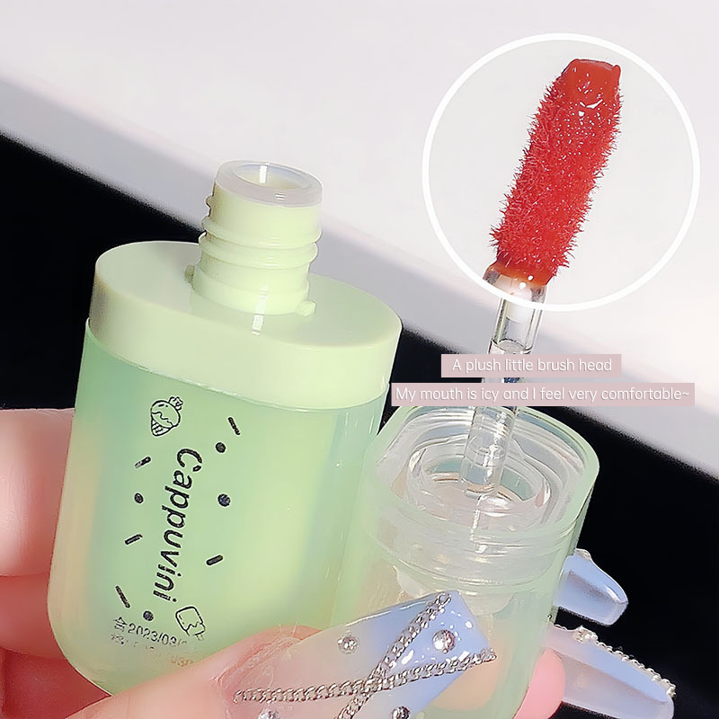 💄Son Bóng CAPPUVINI 3D Chống Dính Không Dễ Phai Màu Lâu Trôi