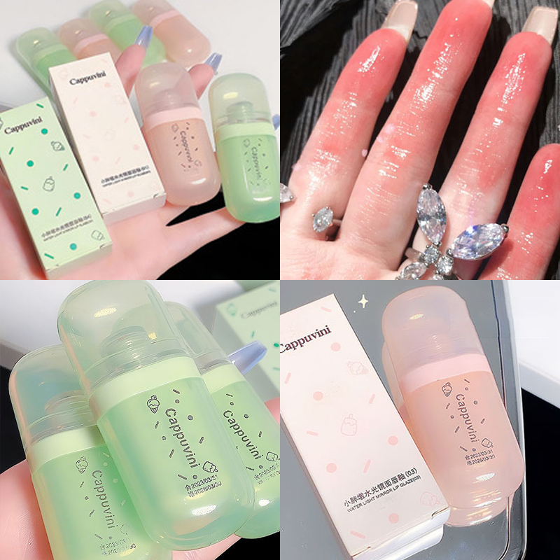 💄Son Bóng CAPPUVINI 3D Chống Dính Không Dễ Phai Màu Lâu Trôi