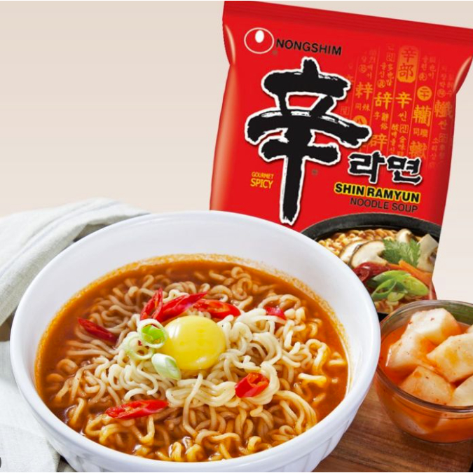 Mì Cay Hàn Quốc Shin Ramyun Nongshim Vị Bán Chạy