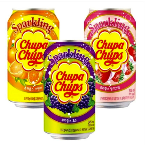 Nước uống trái cây có gas Chupa Chups 345ml