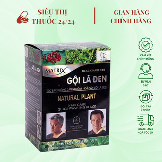 Dầu gội MATRIX gói 25ml ⚡ CAM KẾT GIÁ RẺ ⚡ Dầu gội đen tóc tự nhiên, ngăn ngừa rụng tóc, không gây kích ứng da