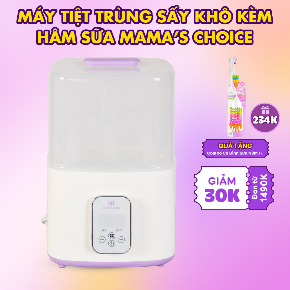 Máy Tiệt Trùng Sấy Khô Và Hâm Sữa 5 In 1 Mama’s Choice