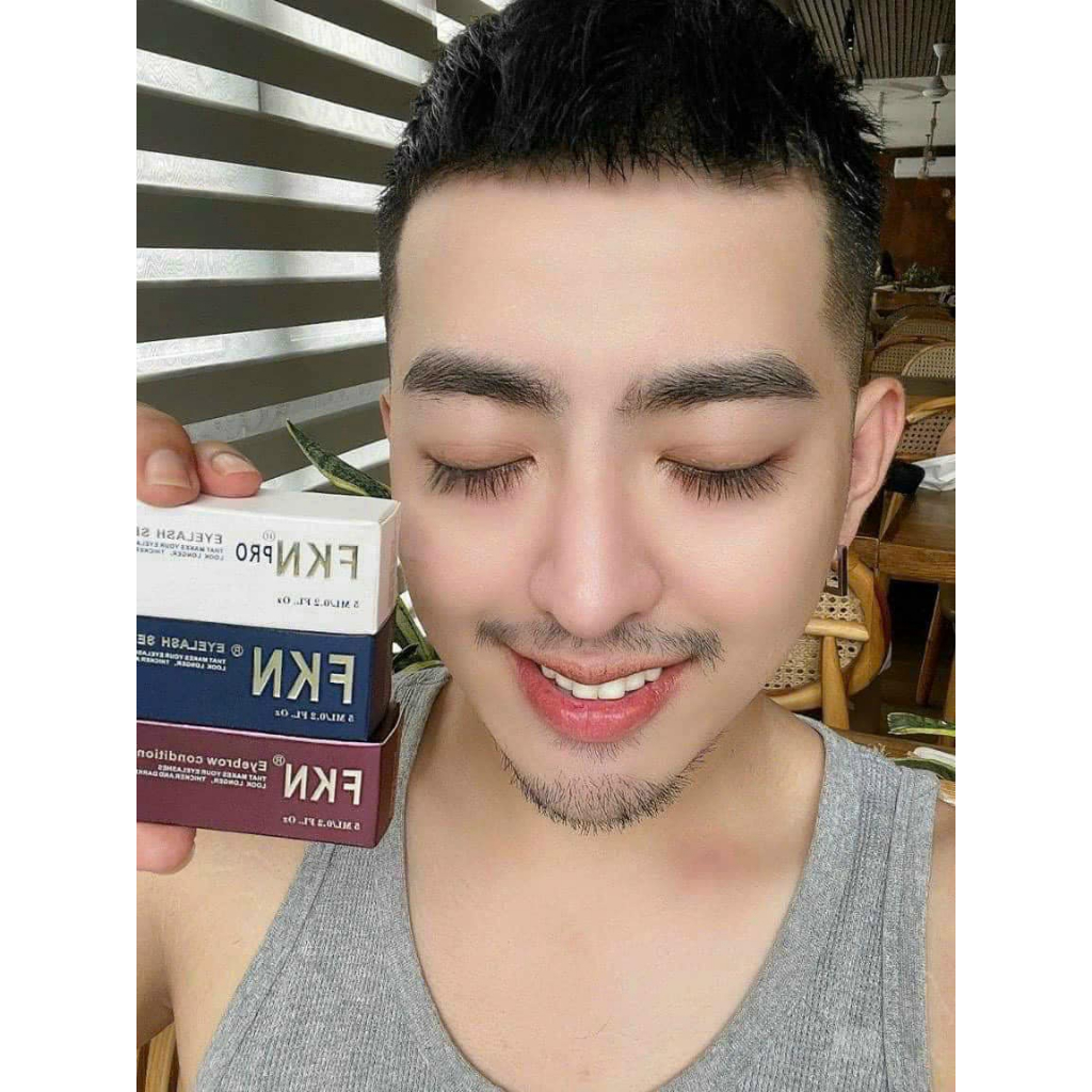 Combo dưỡng mi FKN dưỡng dài mi nhanh chóng chiết xuất từ thiên nhiên - tặng 2 dưỡng chân mày FKN