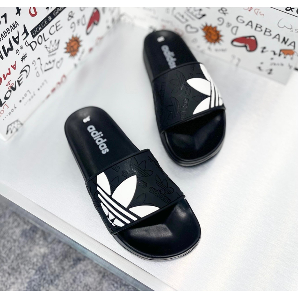 Dép nam, Dép thể thao nam adidas siêu nhẹ phong cách thể thao năng động  chất liệu cao su đê chống trơn  mẫu mới 2023