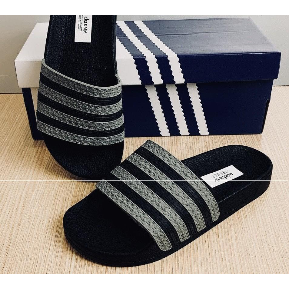 Dép nam, Dép thể thao nam adidas siêu nhẹ phong cách thể thao năng động  chất liệu cao su đê chống trơn  mẫu mới 2023