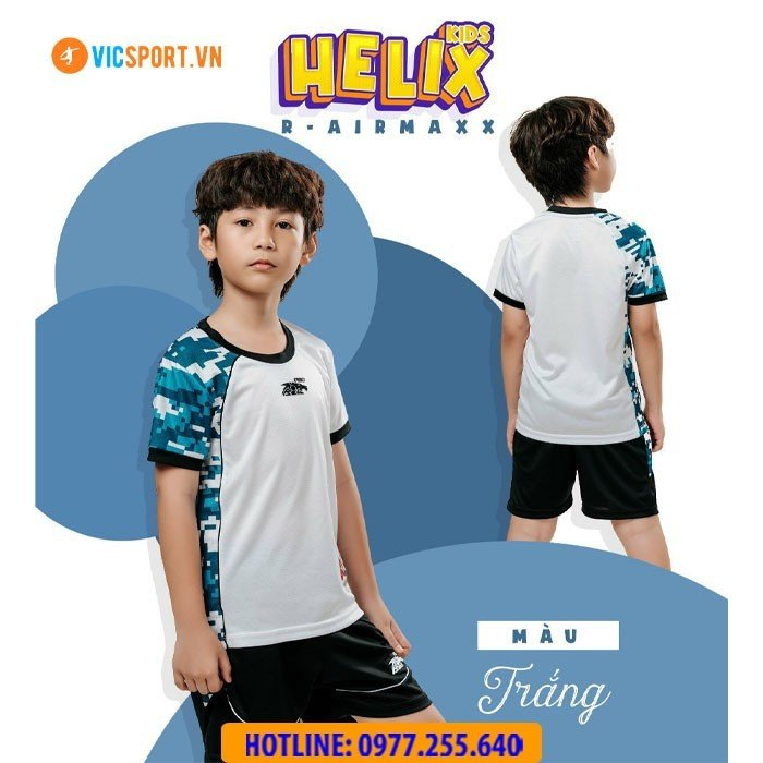 Quần ÁoThể Thao Thương Hiệu Trẻ Em Riki Helix Cao Cấp Cực Xịn Cho Bé - Vicsport