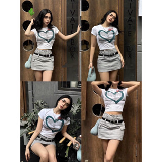 Áo thun  nữ màu trắng tay ngắn in chữ GRL croptop cực xinh- áo phông giá rẻ đẹp PC