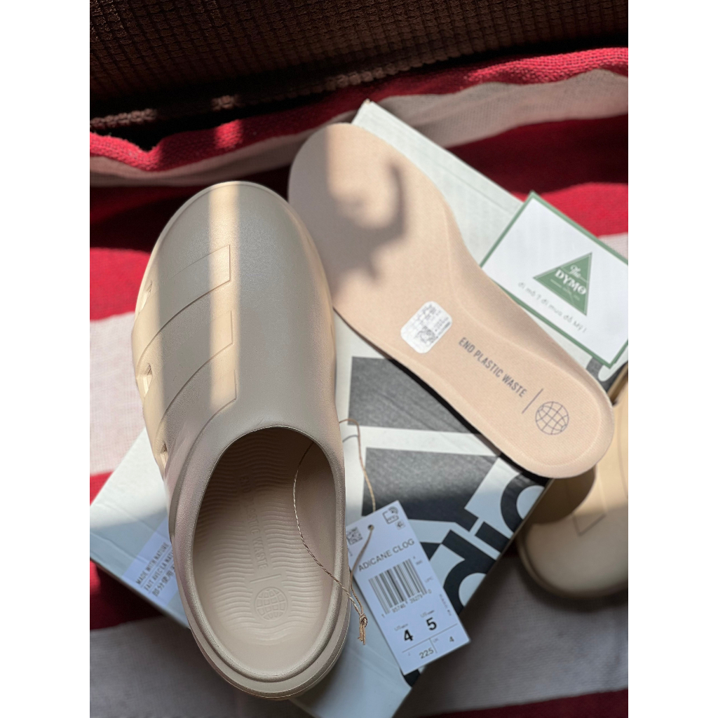 Dép adidas Adicane Clogs Màu Beige | THE DYMO