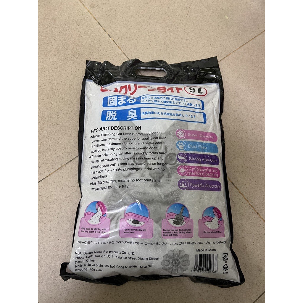 Cát Vệ Sinh Cho Mèo Mooncat 9L