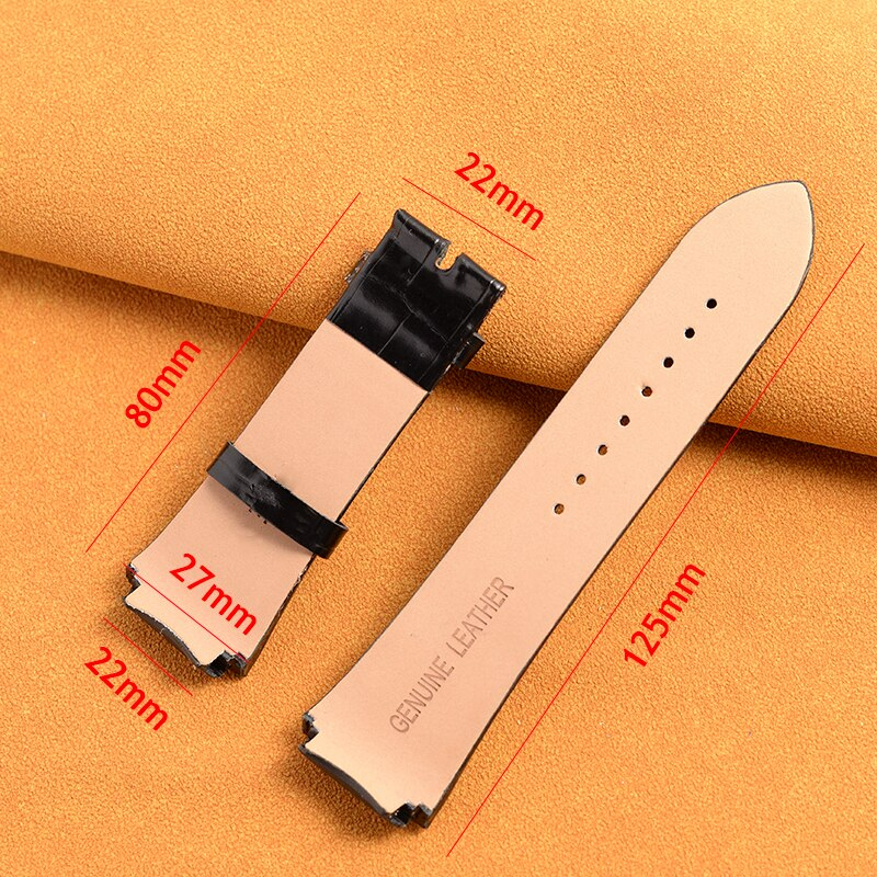 Dây da cho đồng hồ guess 22x27x22mm