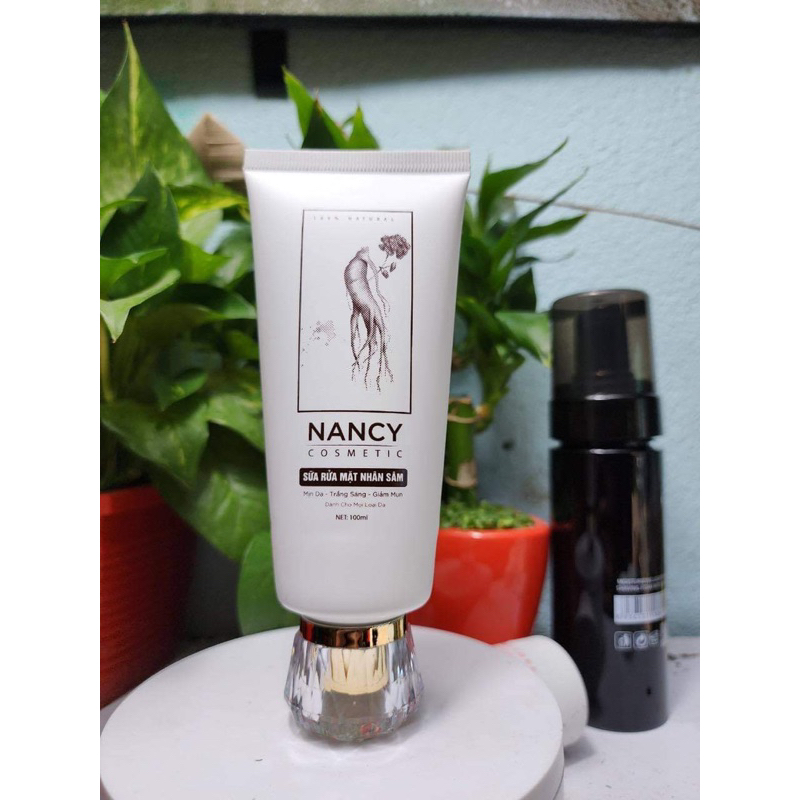 SỮA RỬA MẶT NANCY NHÂN SÂM TUÝP 100ml