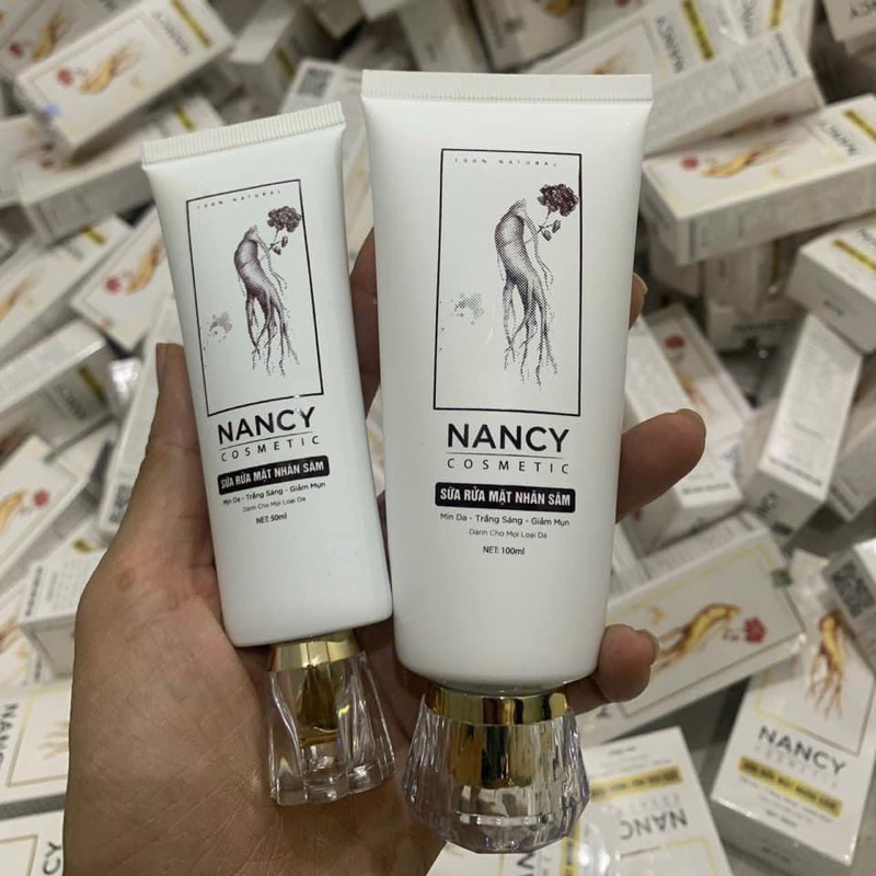 SỮA RỬA MẶT NANCY NHÂN SÂM TUÝP 100ml